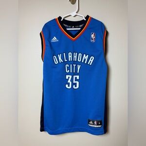Boys Oklahoma City Thunder Jersey – Kevin Durant #35 – Adidas –‎ Size M